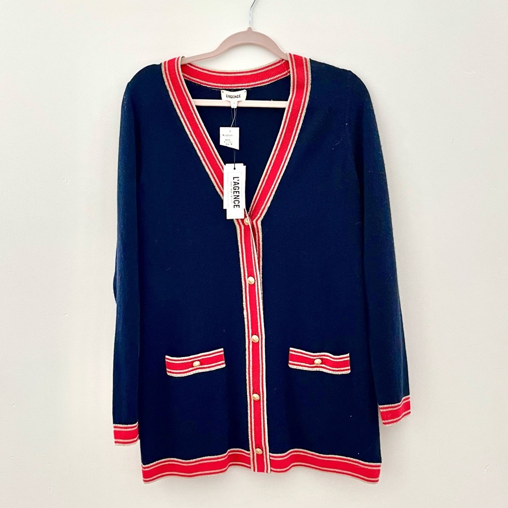 NWT L’AGENCE Ariel Cardigan, size M